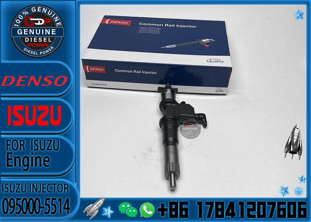 095000-5510 Auto Car Fuel Injector 095000-5514 Common Rail Injector 0950005511 8-97603415-2 For Isuzu
