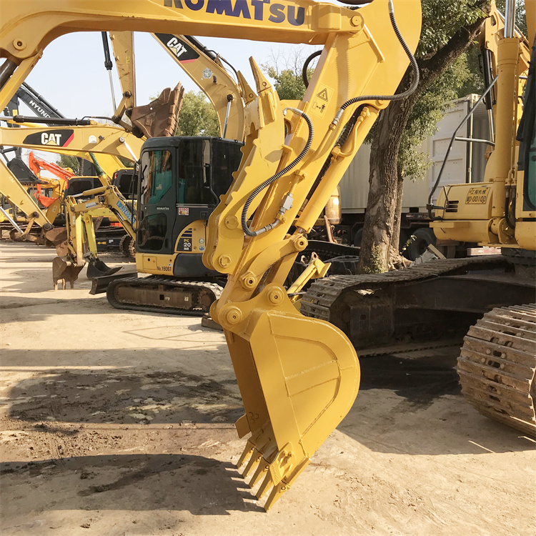 28.5 KW 5 Ton Mini Used Komatsu PC55 Excavator with Thumb from Japan in Good Condition