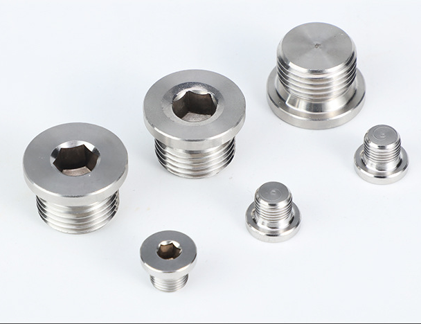 10mm ALLOY Stainless Steel Hexagon Socket Pipe Plug Screw Din908 with ZINC Treatment Protection Guaranteed by 10-