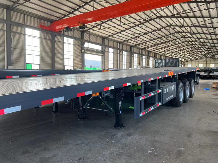 Sinotruck HOWO Cargo Truck Trailer Heavy Duty Cargo Semi Trailer