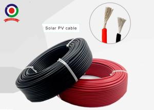 Wholesale TUV CE 6mm² Solar Panel Extension Cable PV Cable 10AWG Wire 200M Black XLPO from china suppliers