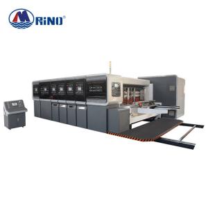 Wholesale Automatic Carton Box Four Color Flexo Printing Machine With Slotter from china suppliers