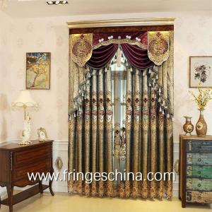 Wholesale European Style Home Textile Blackout Jacquard Embroidery Window Curtain from china suppliers