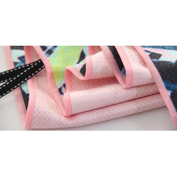 Scratch Free Convenient Microfibre Gym Towel Non Abrasive Microfiber Workout Towel