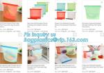 Reusable Leakproof Zipper Preservation Airtight sandwich Zip lockk Cooking Fresh