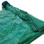 Mande Ground Sheet Cover Pe Tarpaulin with Stripe Style 240G Heavy Duty