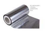 Glossy Metalized BOPP Thermal Film 21 Micron For Hot Lamination Packaging