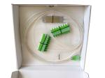 FTTH Fiber Optic Splitter 1x8 1x16 PLC SC/APC/UPC Mini Block Steel Tube Durable