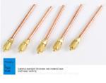 10cm Brass Hexgon Thread Ac Access Valve Non alloy for refrigerator