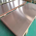 JIS Standard H65 Copper Metal Plates Sheet 4x8 Size 0.5mm Thickness