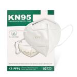 Headwear White Mask KN95 FFP2 Earloop Disposable Personal Safety , Pm2.5