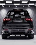 For Mercedes X167 GLS450 Carbon Fiber Body Kit GLS Upgrade BS Style Front Lip