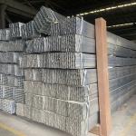Non-Alloy Hot Rolled Hollow Carbon Pipe 40x40mm 70x70mm Galvanized Square Tube
