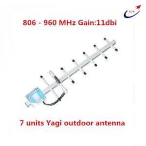 Wholesale New External Outdoor Yagi Wifi Antenna for 800 850 900 MHz 13dbi Yagi for cell phone signal booster from china suppliers