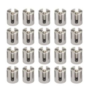 Wholesale Casting Technology Stainless Steel Adjustable Wire Rope Cross Clips for Cable Clamps from china suppliers