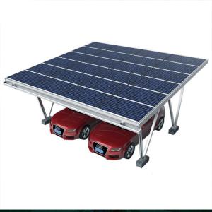 Wholesale Outdoor High Stability Galvanized Waterproof Photovoltaic Panel Solar Mounting System Car Parking Shed from china suppliers