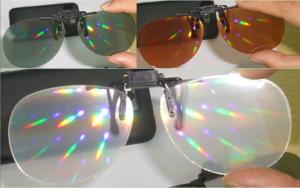 Wholesale Thick Lense 3D Fireworks Glasses Hello Kitty Style For Girls from china suppliers