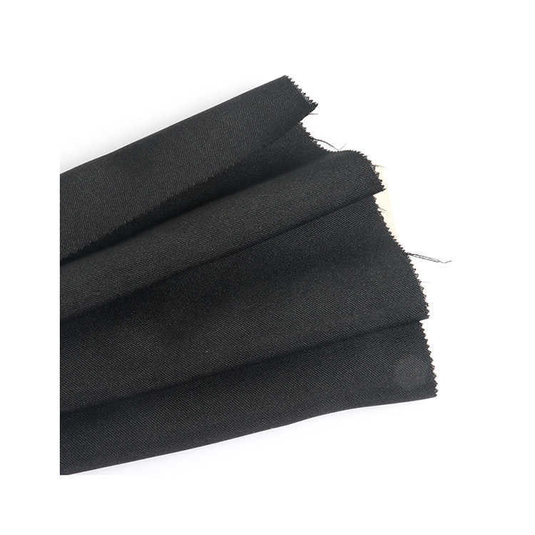 Chinese manufacturers 100% ocean-bound plastic bottles Recycled Polyester 150d2/2 Twill Gabardine