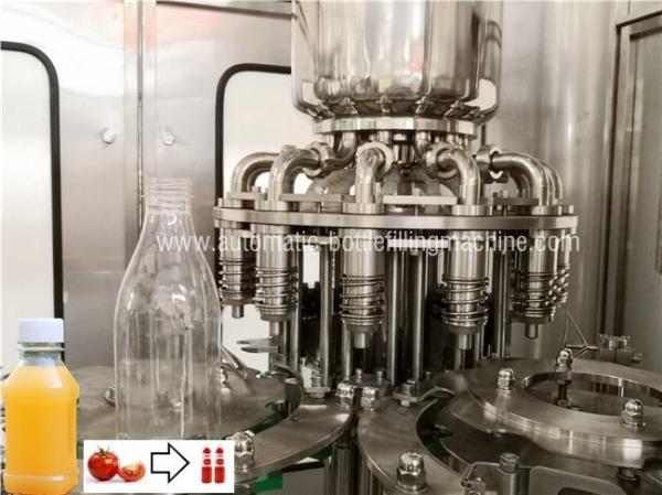 Durable Juice Bottle Filling Machine Concentrate Fruit Juice Production Complete