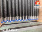 Monel 400 Embedded G Fin Tube , Base Tube ASME SB163 NO4400, Fin Material Al