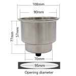 Marine Hardware Boat Accessories Stainless Steel Drink Cup Holder is also