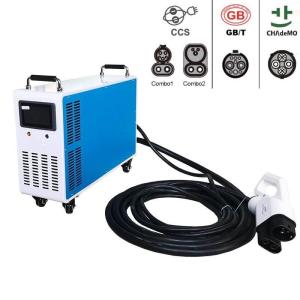 Wholesale 22KW EVSE EV Charger GBT CCS Level 3 DC Fast Charger For Volkswagen VW ID4 ID6 TESLA from china suppliers