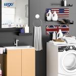 150mm Stainless Steel Bathroom Towel Ring Holder Suction Fixed ODM