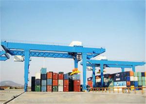 Wholesale 30t 50t Rail Mounted Container Gantry Crane Anti Swing Long Service Life from china suppliers