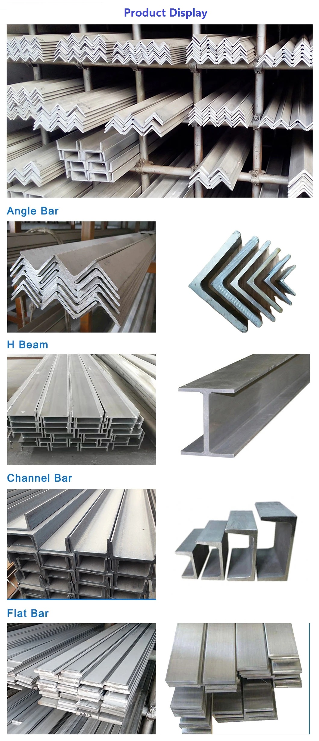 Hot Rolled 316l 430 Unequal Stainless Steel Angle Bar 50x50x5