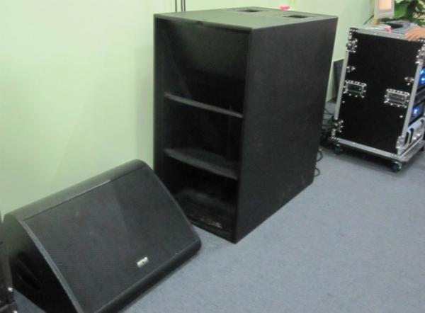 Professional Subwoofer Rock Band Stage Sound System For Event And Show , 2 X 18"