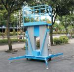 Aluminum Alloy Hydraulic Loading Platform 250kg Vertical Material Handling Lifts