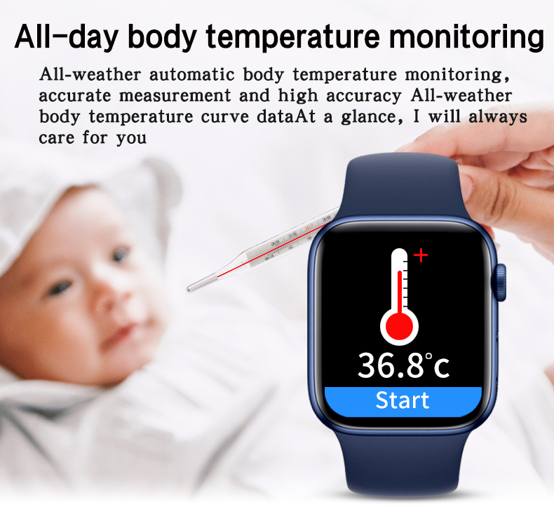 HL22PRO Smart Watch Zinc Alloy 3.7V 220mAh Customized Temperature Measurement