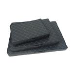 Durable Grey Water Resistant Dog Bed , Outdoor 600D Oxford Fabric Large Memory