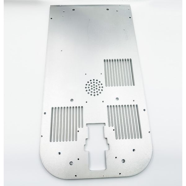 Aluminum Alloy Back CNC Machining Cover Sandblasting Oxidation One-Stop Service