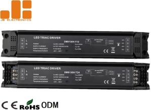 Wholesale Black AC110V - 240V Input Triac Dimming Driver Constant Voltage 12V / 24V Output from china suppliers