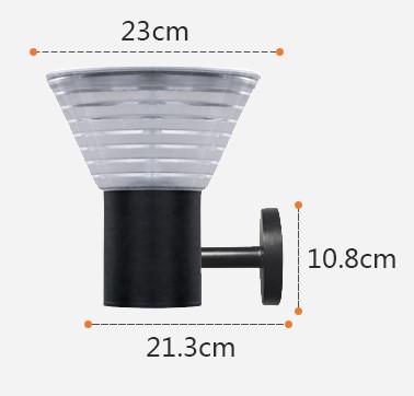 High Lumen Outdoor Lighting IP65 Landscape Lighting SMD 5w LED Solar Garden