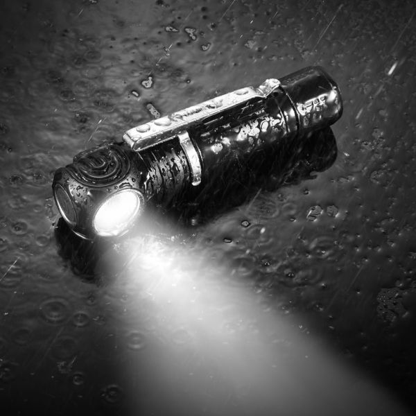 Rechargeable Cree XP-L HD LED Headlamp Flashlight With Recharging Indicator