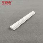 Parting Trim White Vinyl 12'' PVC Foam Moulding Building Decorative Material