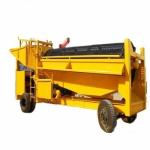 150m3/H,75Kw Power, 9m Length ,Steel,Rotary Movable,Gold Washing Trommel Screen