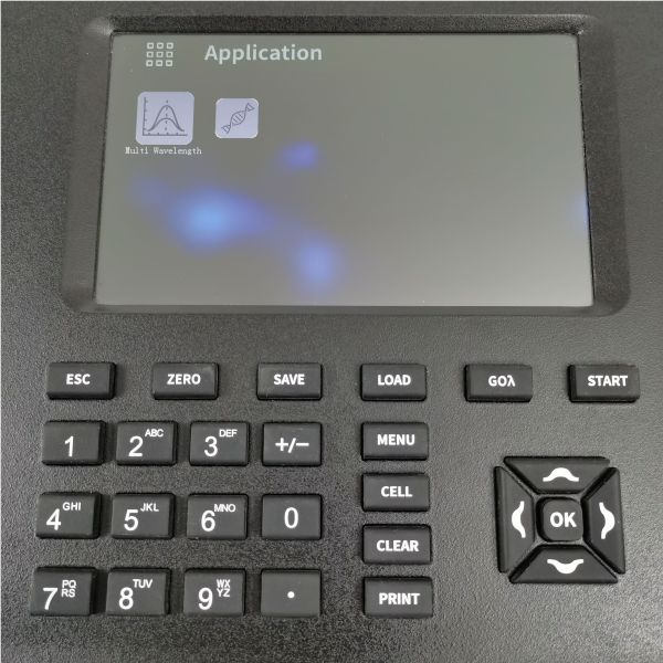 7 inch LCD Touch Screen Variable Spectral Bandwidth Spectrophotometer for Professional