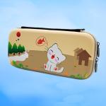 Cute Cartoon Animal Cat Pattern PU Leather Travel Bag for Nintendo Switch Oled