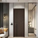 Termite Resistant Waterproof WPC Hollow Doors 600mm 700mm Width
