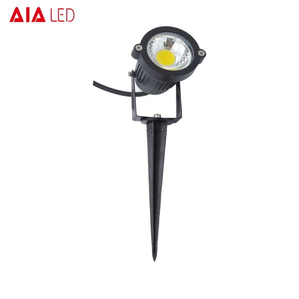 With the spike 60degree COB 1x5W DC12V IP65 outdoor LED spot light/ LED garden Light