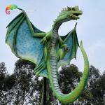 Customizable Animatronic Dragons Theme Park Animatronics Anting Aging
