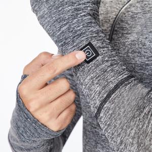 Wholesale Grey Heated Thermal Underwear For Winter Outdoor Activities from china suppliers
