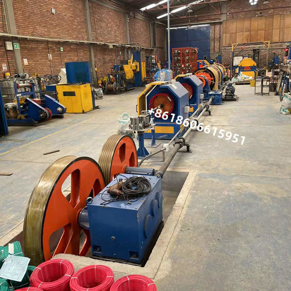 630/1+6 Power Wire Stranding Machine Steel Wires Rope Tubular Stranding Machine