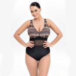 New Plus Size One piece Swimsuit Swimsuit Women Push up 1946