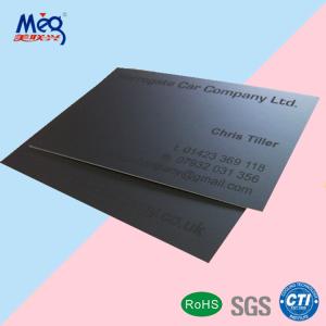 Wholesale UV Silkscreen Soft Touch Varnish For High - End Packaging , Name Card from china suppliers