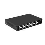 24 Port CCTV Poe Switch Unmanaged 100M Fast Ethernet Rack Type 300W Budget AC