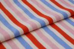 Low Shrinkage Jersey Cotton T Shirt Fabric Yarn Dye Long Sleeved Shirt Fabric
